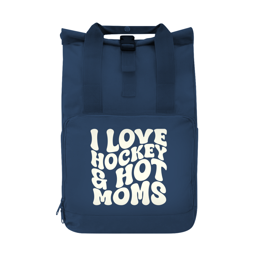 Rucksack I LOVE HOCKEY & HOT MOMS