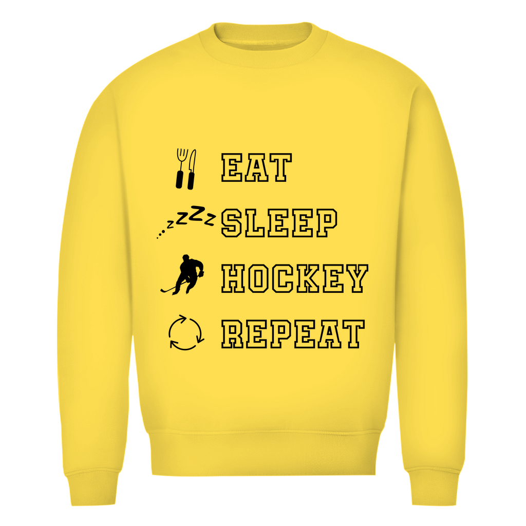 Unisex Sweatshirt EAT, SLEEP REPEAT