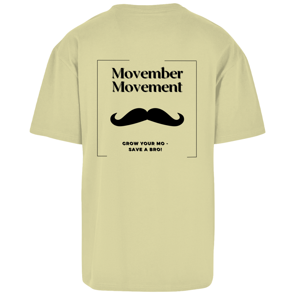 Oversize T-Shirt MOVEMBER MOVEMENT (back)