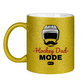 Glitzertasse HOCKEYDAD MODE
