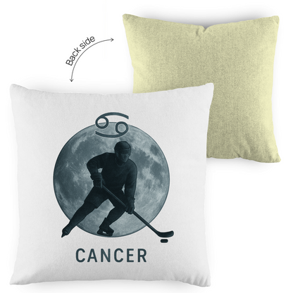 Kopfkissen zweifarbig STERNZEICHEN CANCER / KREBS