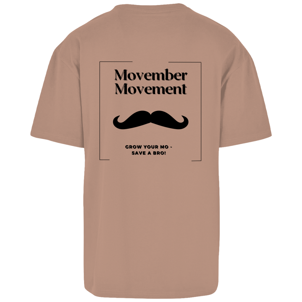 Oversize T-Shirt MOVEMBER MOVEMENT (back)