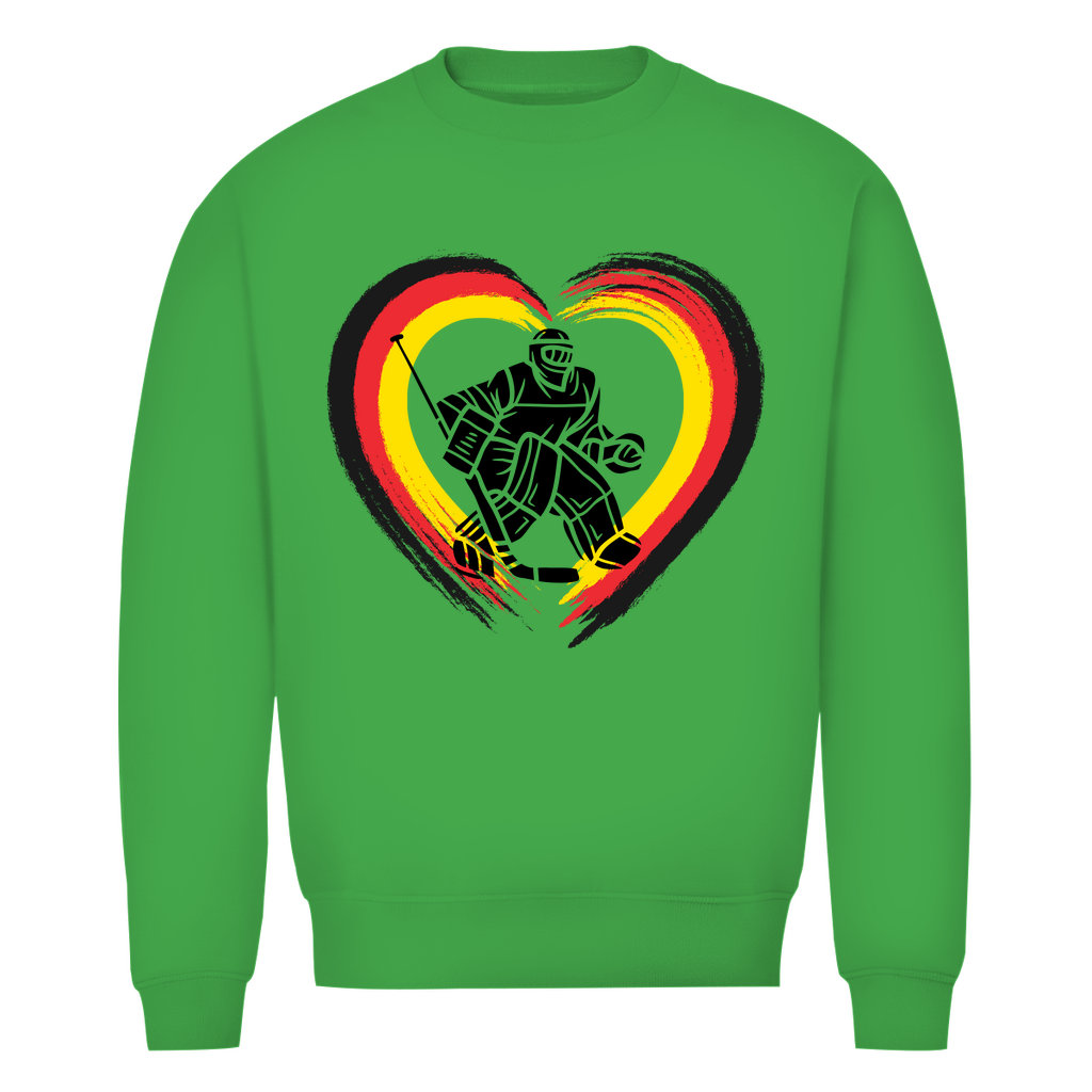 Unisex Sweatshirt HEART GERMANY GOALIE