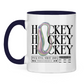 Tasse zweifarbig HOCKEY MODERN