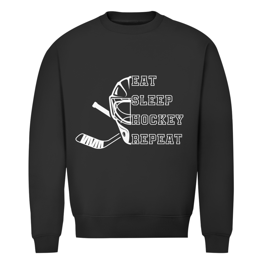 Unisex Sweatshirt EAT, SLEEP GOALIE