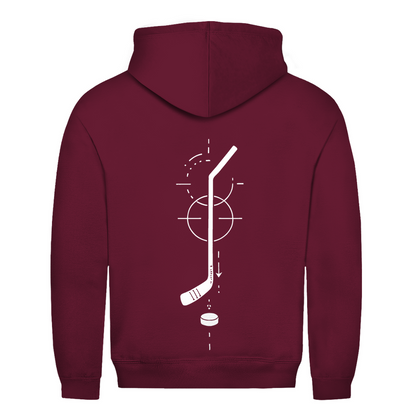 Unisex Hoodie HOCKEYSTICK MODERN (back)