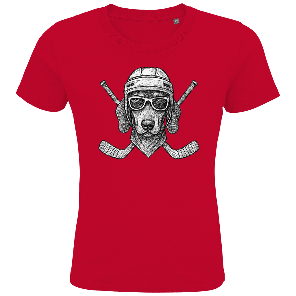 Kids T-Shirt COOL HOCKEYDOG