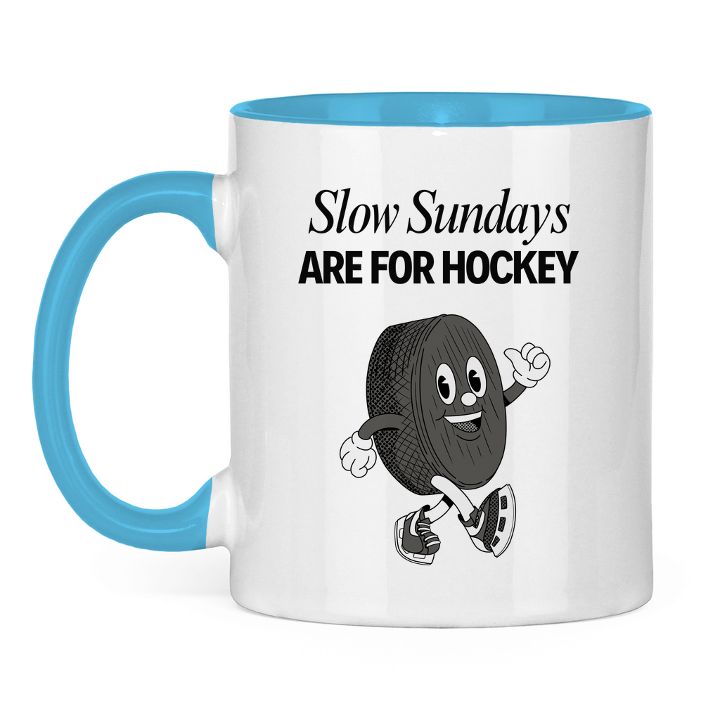 Tasse zweifarbig SLOW SUNDAYS