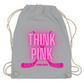 Turnbeutel PINKTOBER THINK PINK