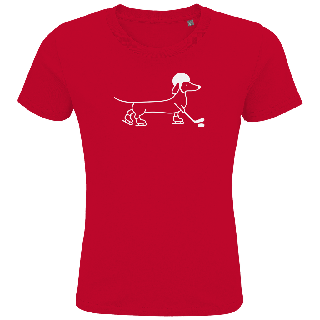 Kids T-Shirt HOCKEY DACKEL