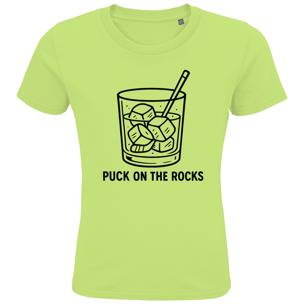 Kids T-Shirt PUCK ON THE ROCKS
