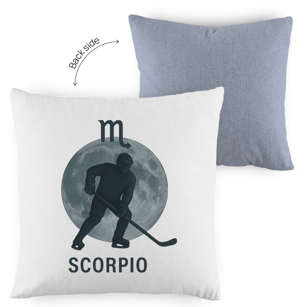 Kopfkissen zweifarbig STERNZEICHEN SCORPIO / SKORPION