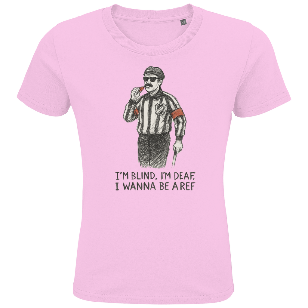 Kids T-Shirt WANNA BE A REF