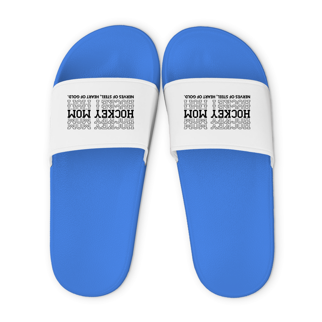 Badelatschen HOCKEYMOM NERVES & HEART