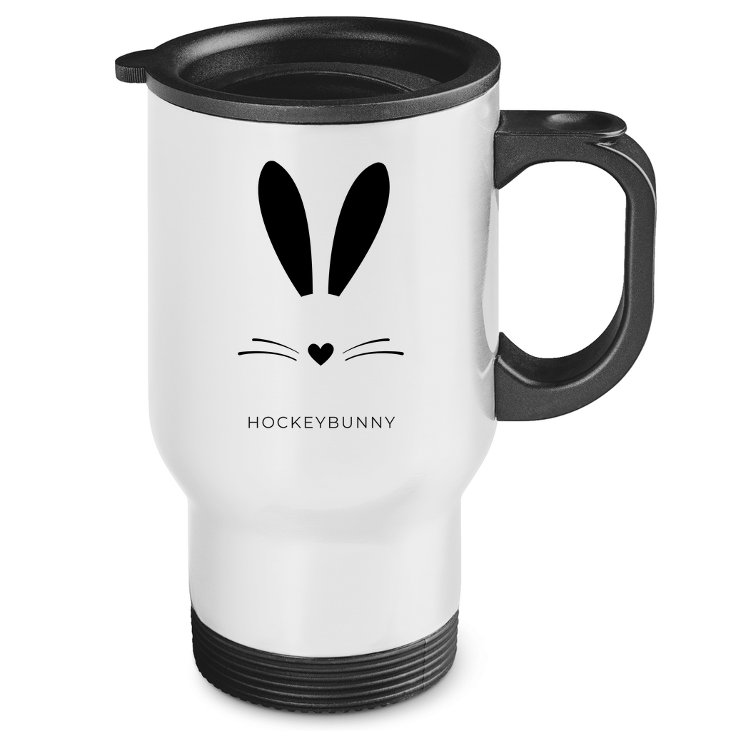 Edelstahl-Thermobecher HOCKEYBUNNY