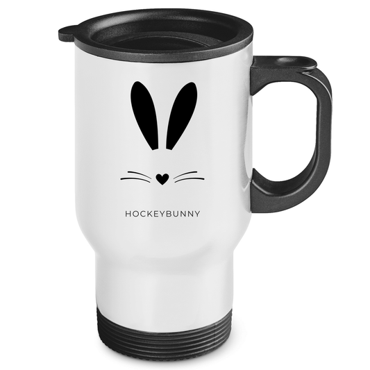 Edelstahl-Thermobecher HOCKEYBUNNY