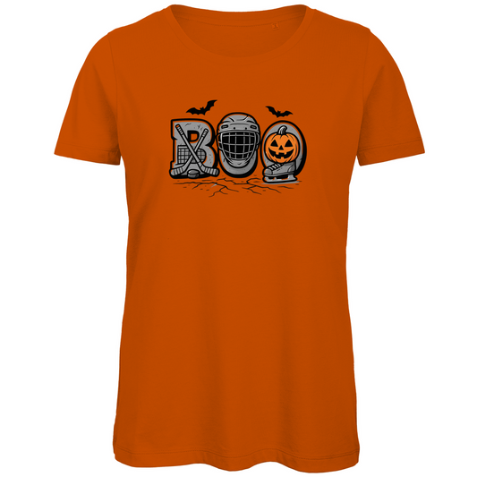 Ladies T-Shirt HALLOWEEN BOO 3D