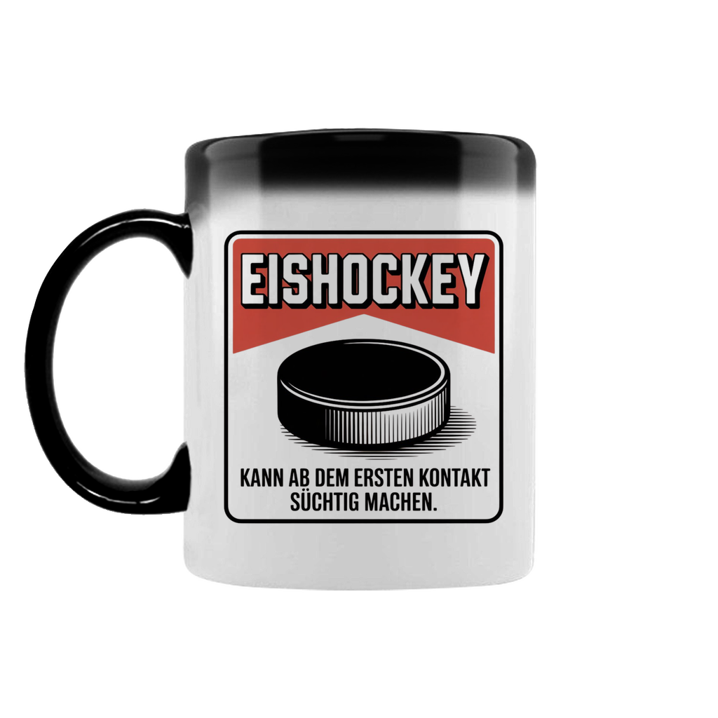 Zaubertasse  EISHOCKEY ZIGARETTENSCHACHTEL