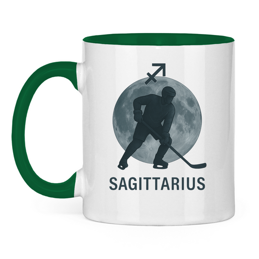 Tasse zweifarbig STERNZEICHEN SAGITTARIUS / SCHÜTZE
