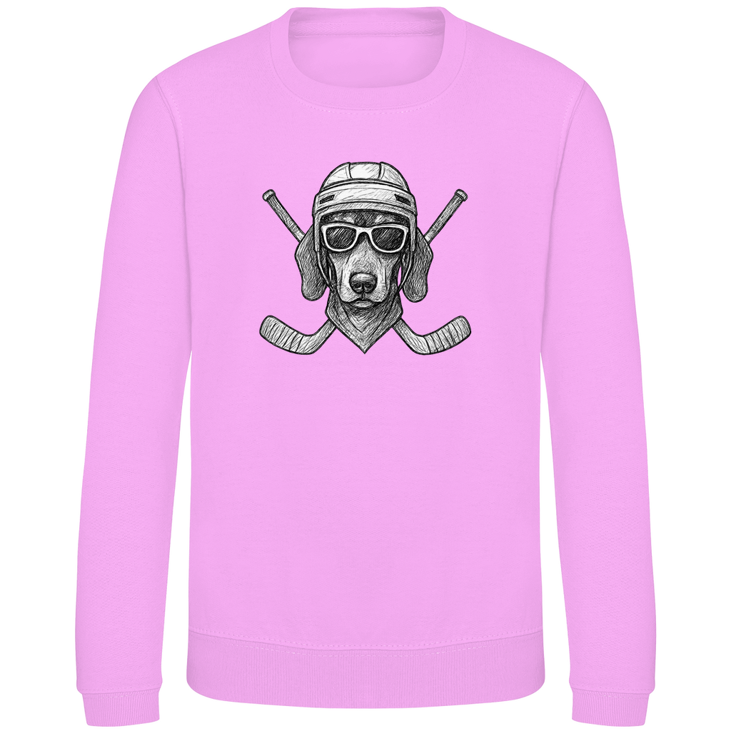 Kids Sweatshirt COOL HOCKEYDOG