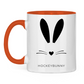 Tasse zweifarbig HOCKEYBUNNY