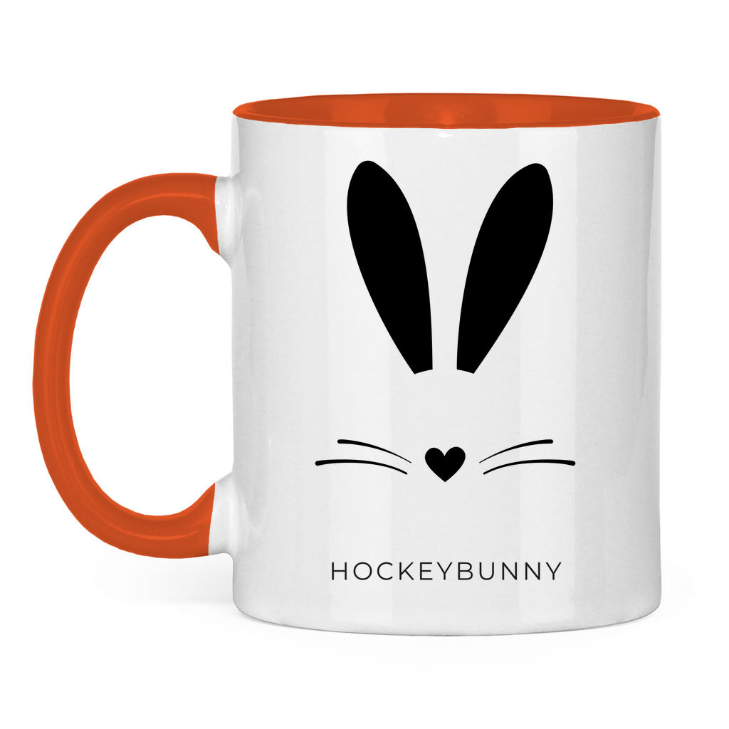 Tasse zweifarbig HOCKEYBUNNY