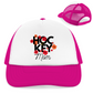 Retro Cap HOCKEY MOM FLOWERS