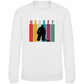 Kids Sweatshirt COLOURFUL HOCKEY GOALIE