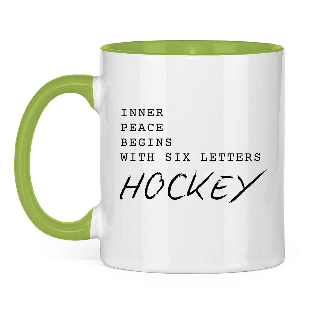 Tasse zweifarbig INNER PEACE