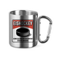 Edelstahltasse  EISHOCKEY ZIGARETTENSCHACHTEL