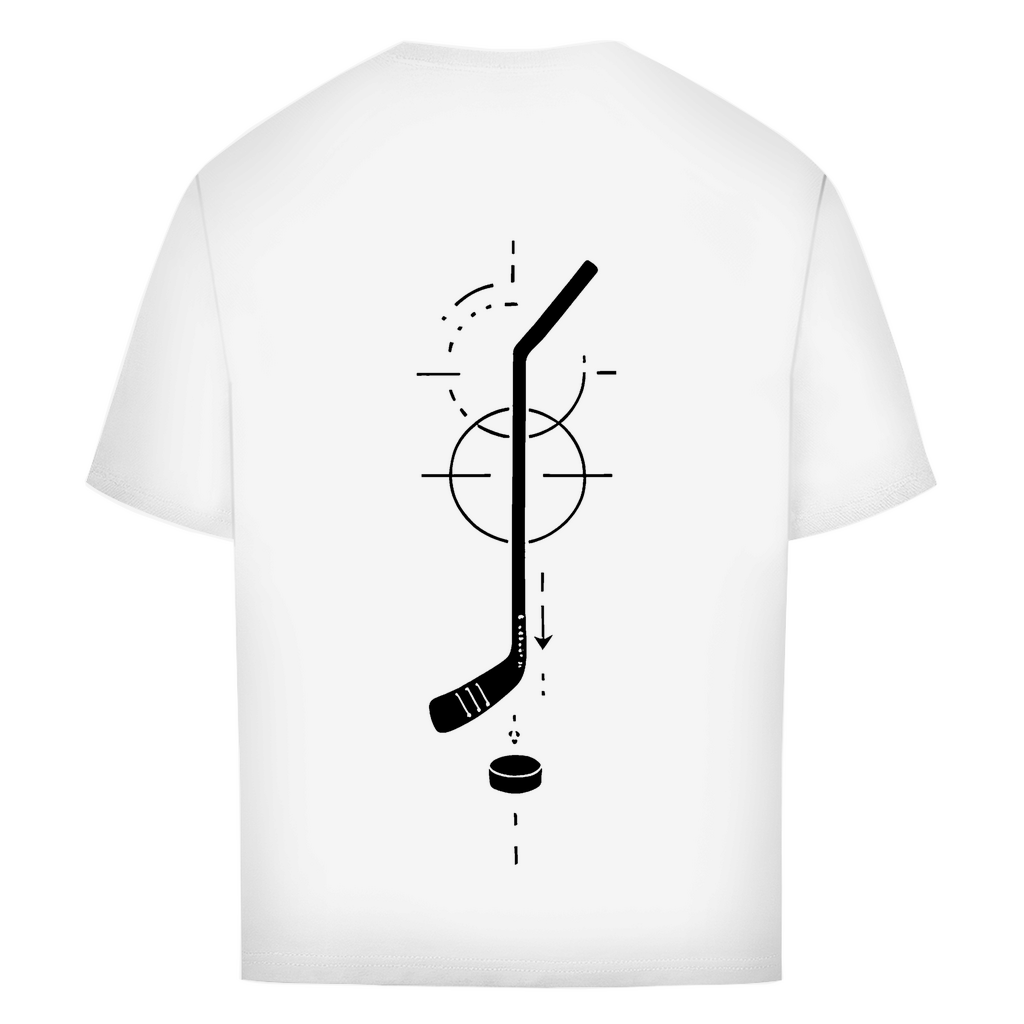 Oversize T-Shirt HOCKEYSTICK MODERN (back)