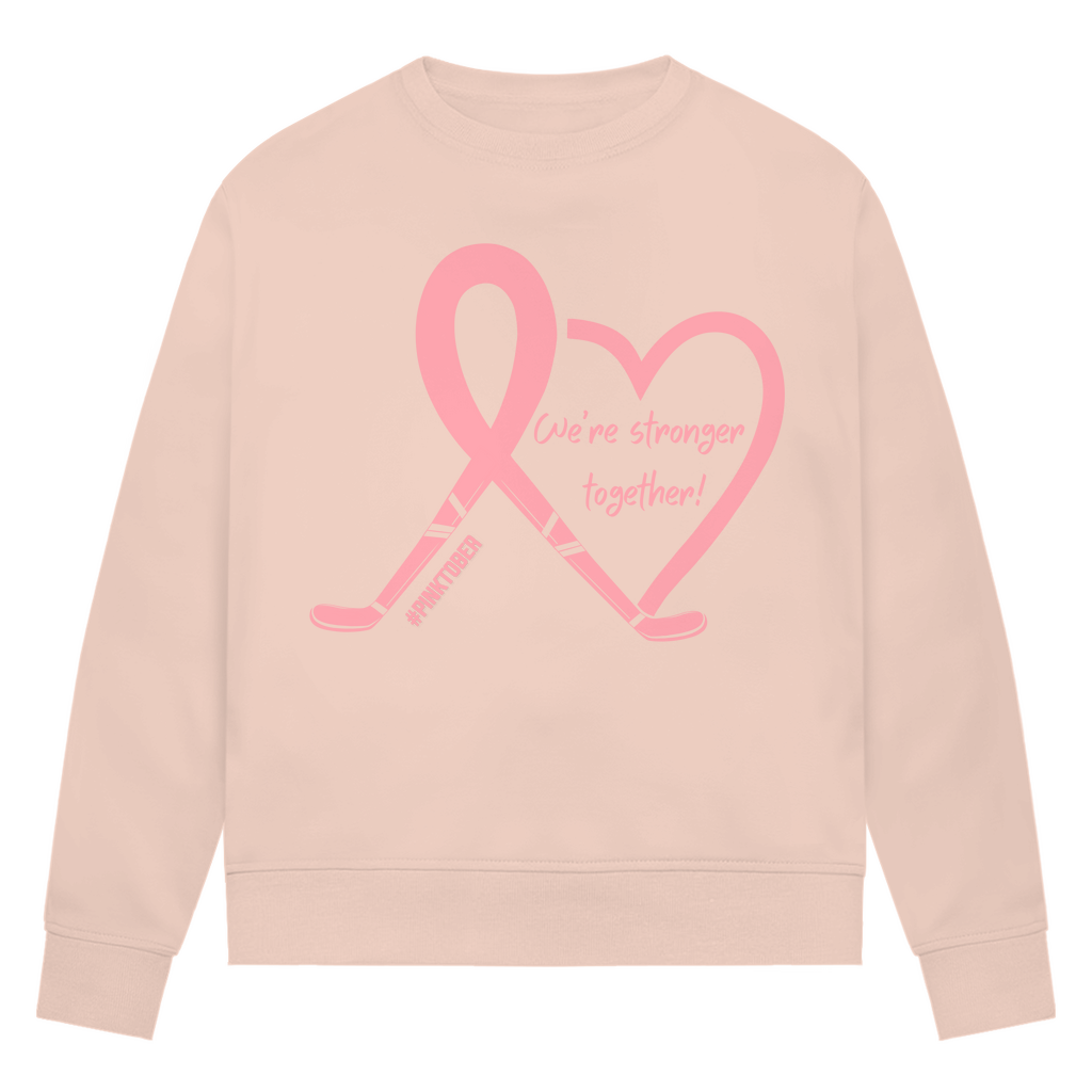 Ladies Sweatshirt PINKTOBER STRONGER TOGETHER