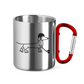 Edelstahltasse HOCKEY DACKEL