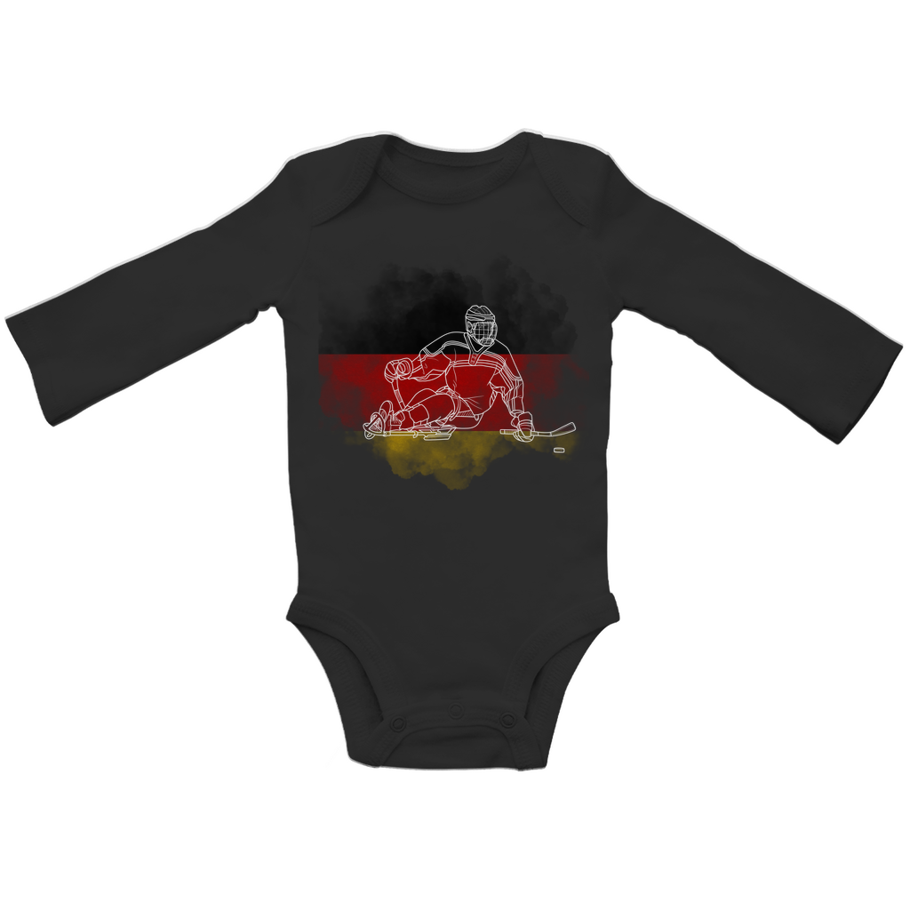 Babybody Langarm SLEDGE HOCKEY DEUTSCHLAND
