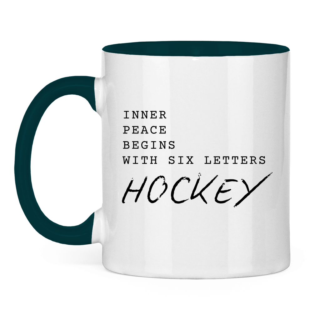 Tasse zweifarbig INNER PEACE