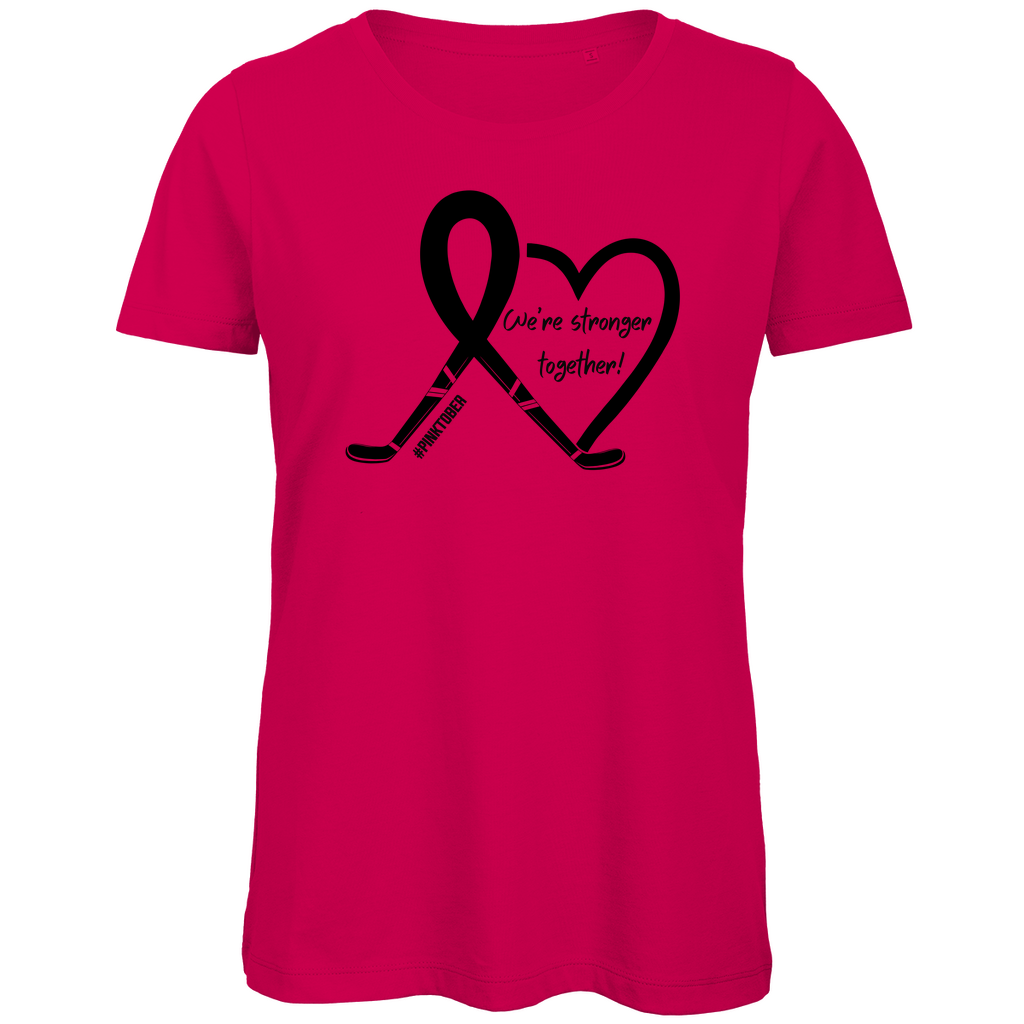 Ladies T-Shirt PINKTOBER STRONGER TOGETHER
