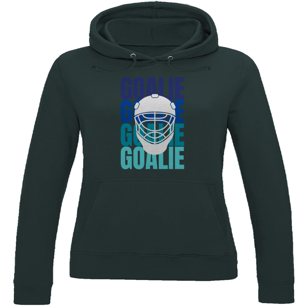 Ladies Hoodie GOALIE MASKE