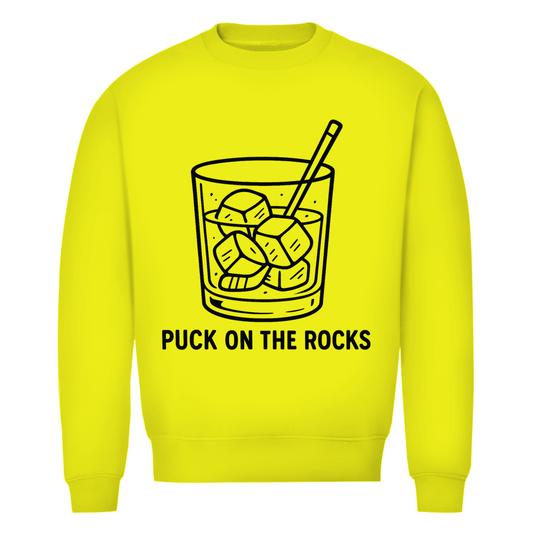 Unisex Sweatshirt  PUCK ON THE ROCKS