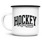 Emaille Tasse HOCKEY IS MY BOYFRIEND