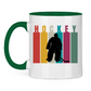 Tasse zweifarbig COLOURFUL HOCKEY GOALIE