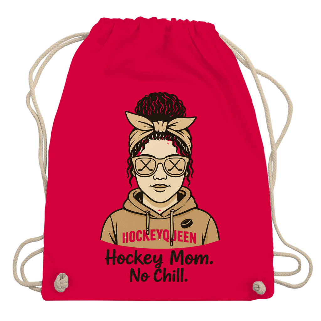 Turnbeutel HOCKEY MOM - NO CHILL