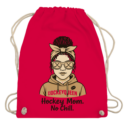 Turnbeutel HOCKEY MOM - NO CHILL