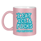 Glitzertasse ICE & PUCKS FOR BREAKFAST