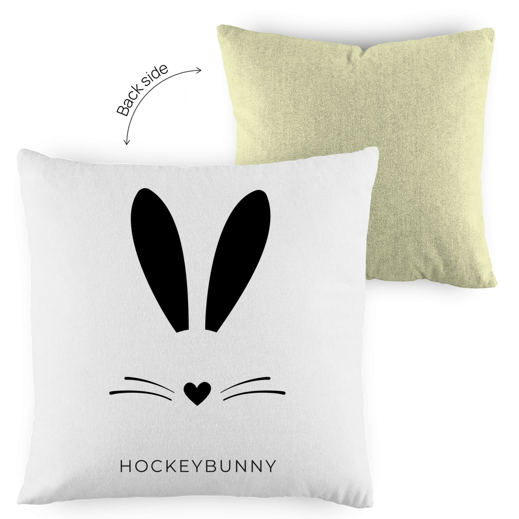 Kopfkissen zweifarbig HOCKEYBUNNY