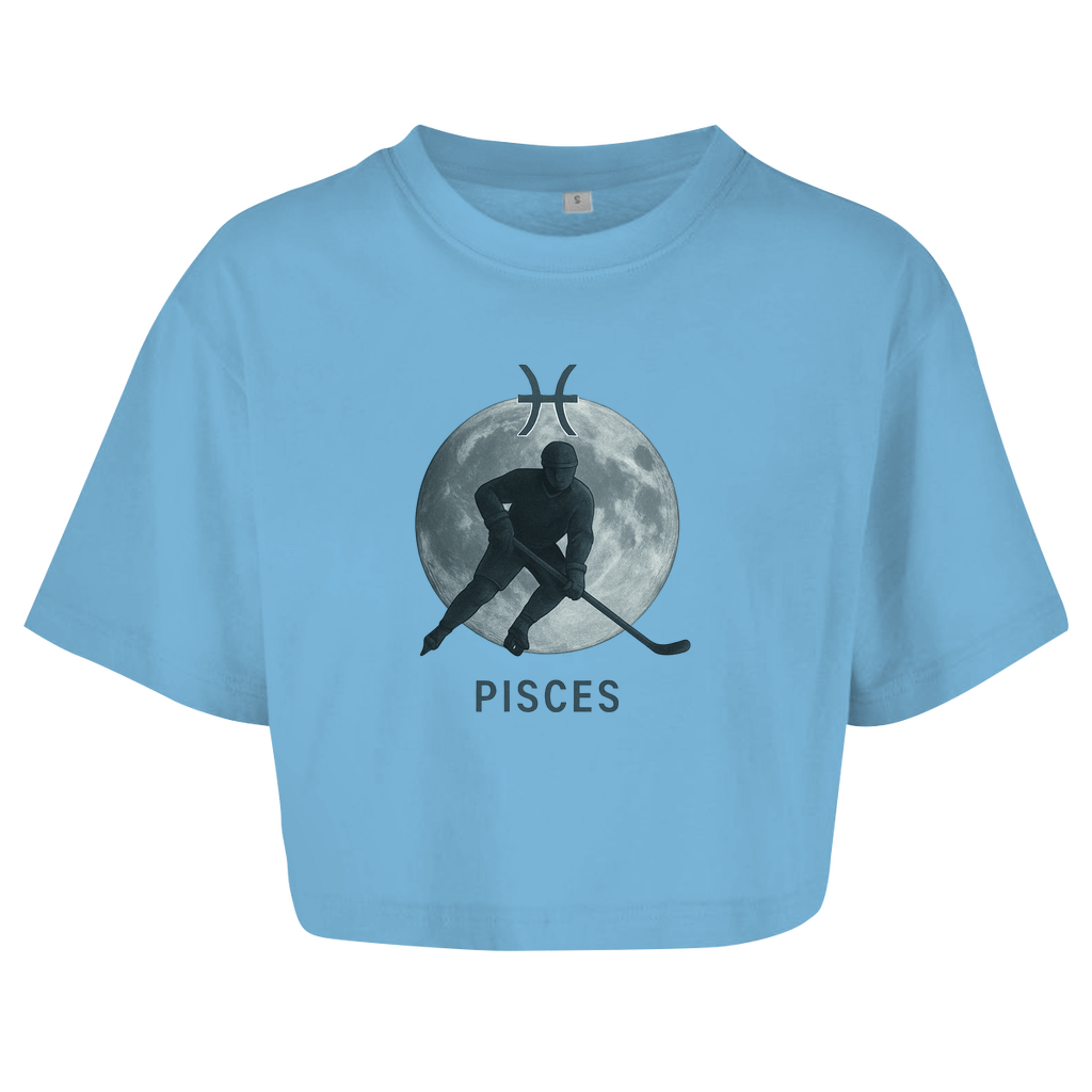 Ladies Crop Top STERNZEICHEN PISCES / FISCH