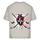 Oversize T-Shirt HOCKEY HEARTBEAT (back)