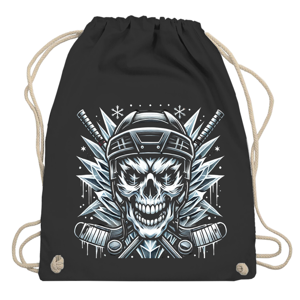 Turnbeutel HOCKEY SKULL