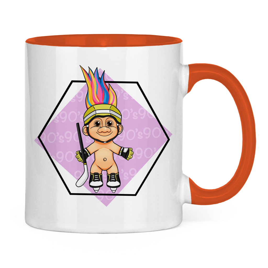 Tasse zweifarbig HOCKEYTROLL