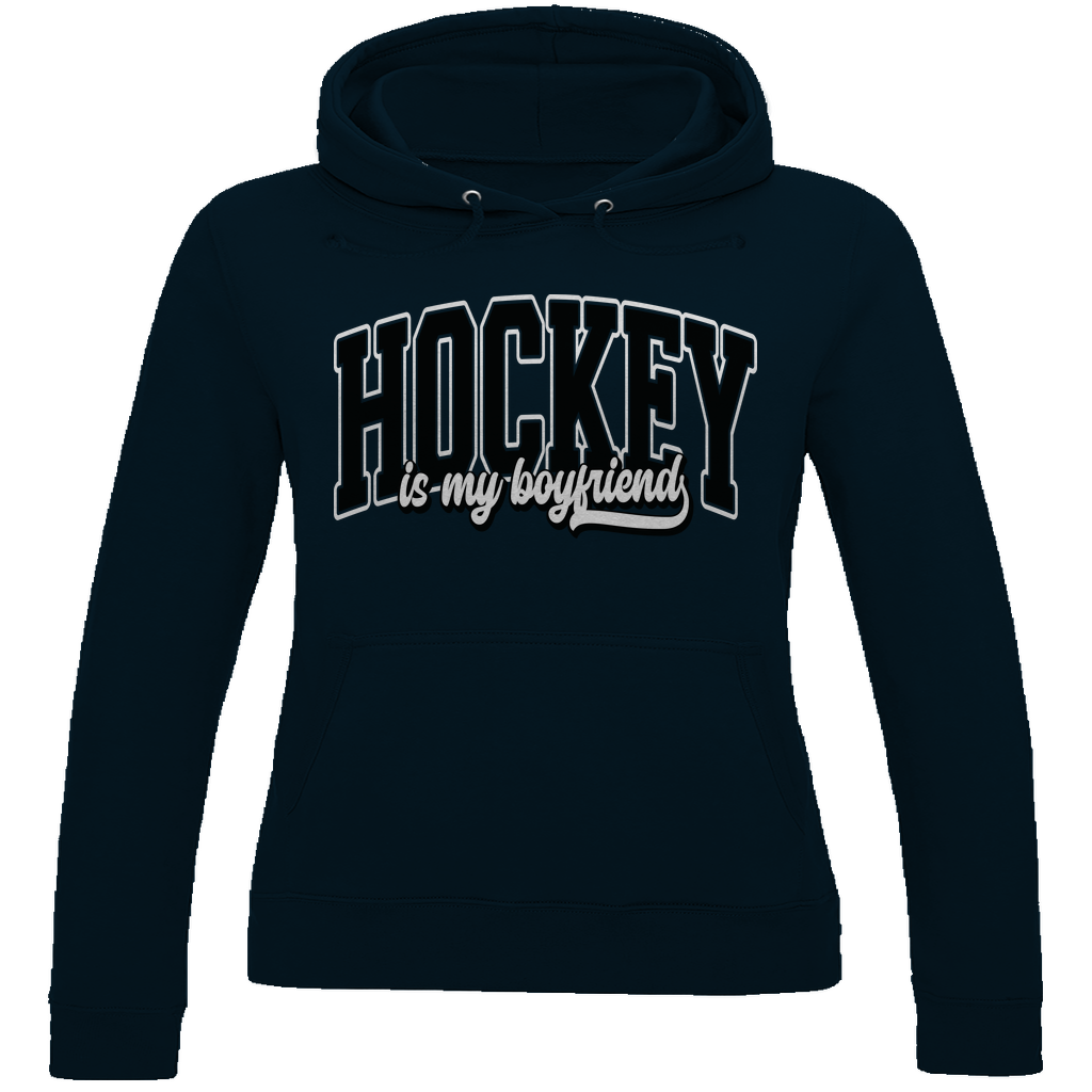 Ladies Hoodie  HOCKEY IS MY BOYFRIEND