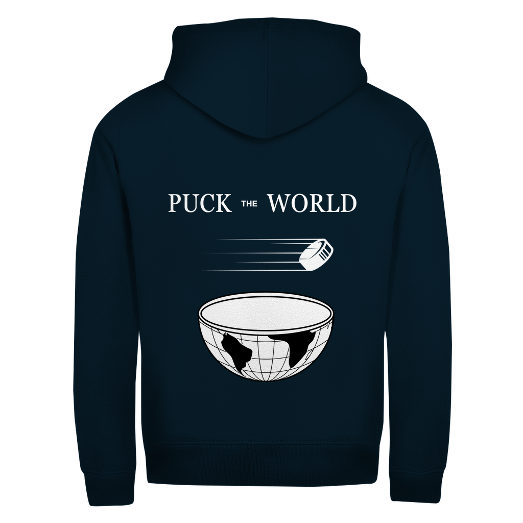 Unisex Zipper PUCK THE WORLD (front&back)